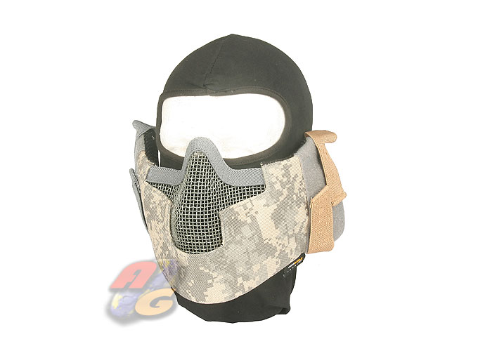V-Tech V8 Strike Steel Half Face Mask(ACU) - Click Image to Close