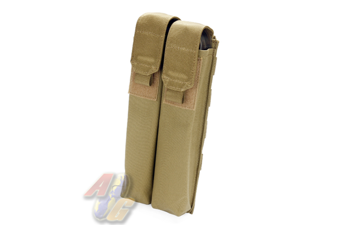 --Out of Stock--V-Tech Molle P90 Double Magazine Pouch (Tan) - Click Image to Close