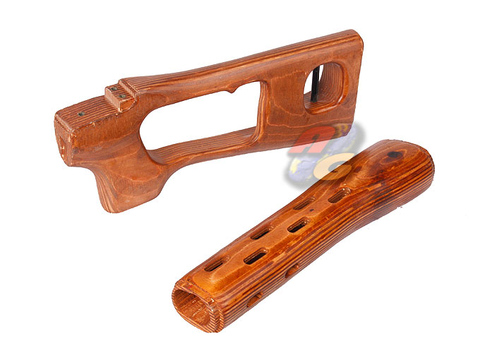 --Out of Stock--V-Tech SVD Wood Kit For A&K SVD ( Air Cocking ) - Click Image to Close