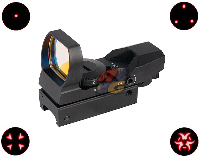 --Out of Stock--V-Tech 4 Patterns Reflex Red Dot Sight ( Type C ) - Click Image to Close