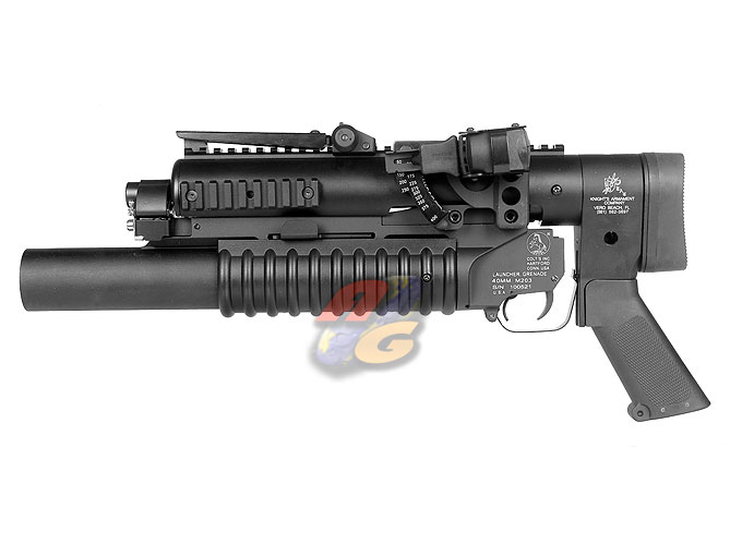 --Out of Stock--V-Tech Standalone Grenade Launcher Full Set With 4 Position Sliding Stock ( Long ) - Click Image to Close