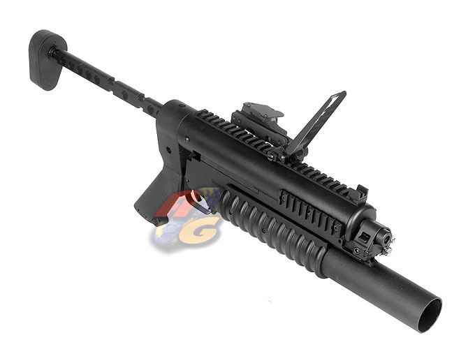--Out of Stock--V-Tech Standalone Grenade Launcher Full Set With 4 Position Sliding Stock ( Long ) - Click Image to Close