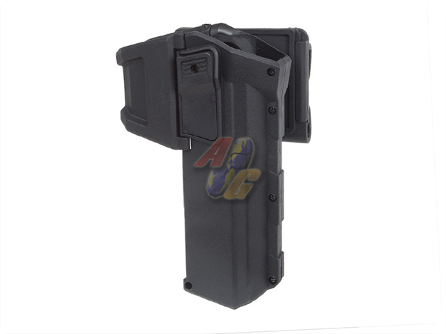 --Out of Stock--V-Tech Polymer Hard Case Movable Holster For Tokyo Marui, WE, HK G17/ G18C/ G19 Series GBB ( Molle/ BK ) - Click Image to Close