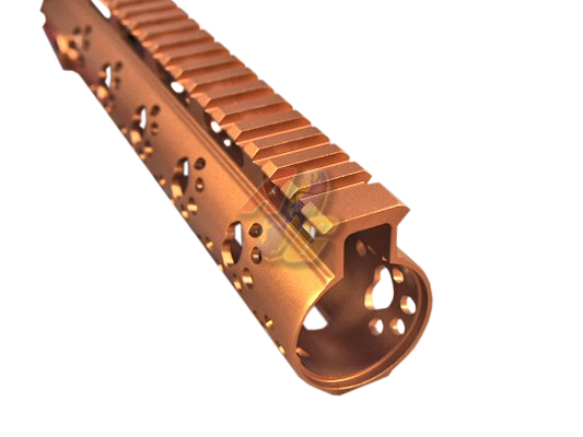 --Out of Stock--V-Tech 9 Inch Cat-Lok Handguard ( Gold ) - Click Image to Close