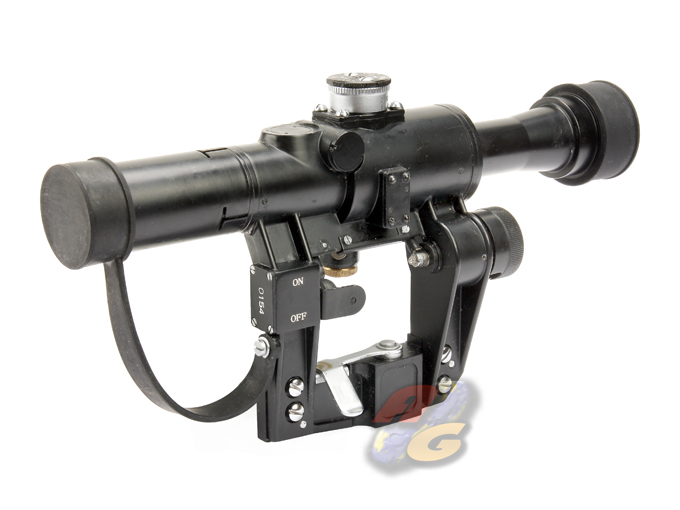 V-Tech SVD 4X26 Illuminated Sniper Scope - Click Image to Close