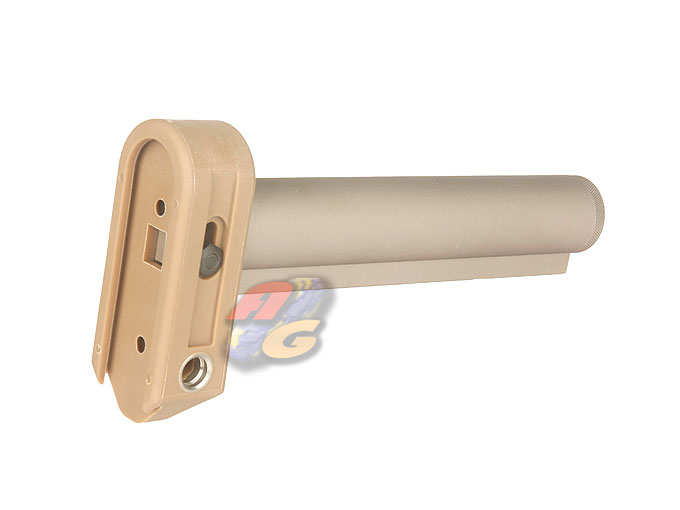 --Out of Stock--V-Tech SCAR Receiver Extension Stock Adapter - TAN - Click Image to Close