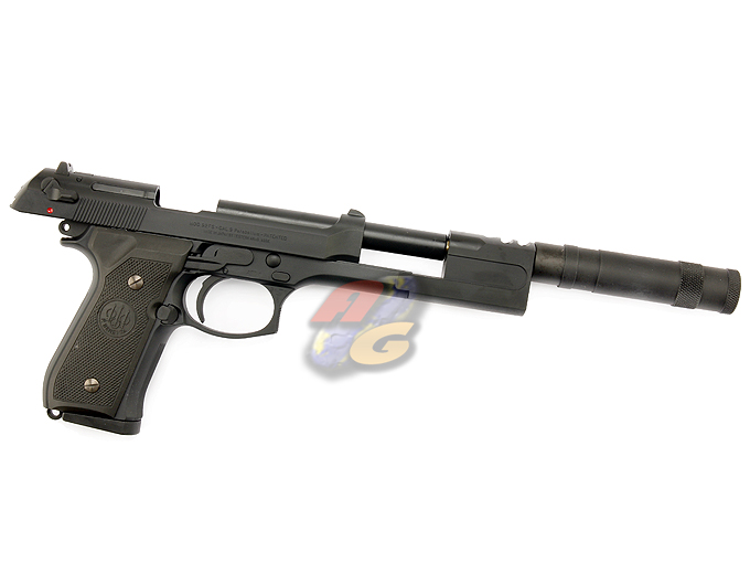 Western Arms Shibuya M92FS Leon Silencer (BK) - Click Image to Close