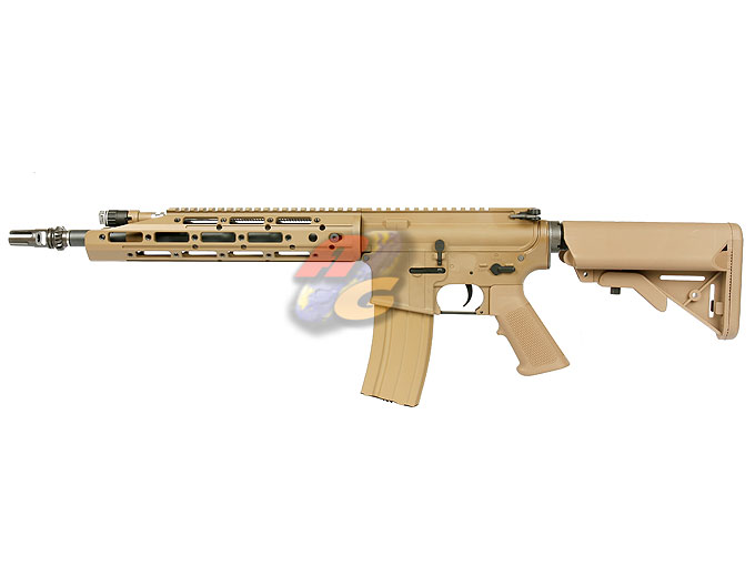 WE M4 Raptor GBB Rifle (Tan) - Click Image to Close