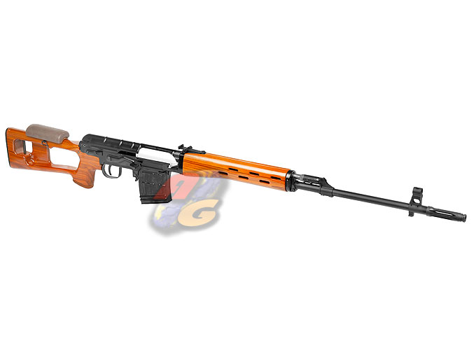 --Out of Stock--WE ACE VD ( SVD ) Sniper Rifle GBB (Real Wood , Aluminum) - Click Image to Close