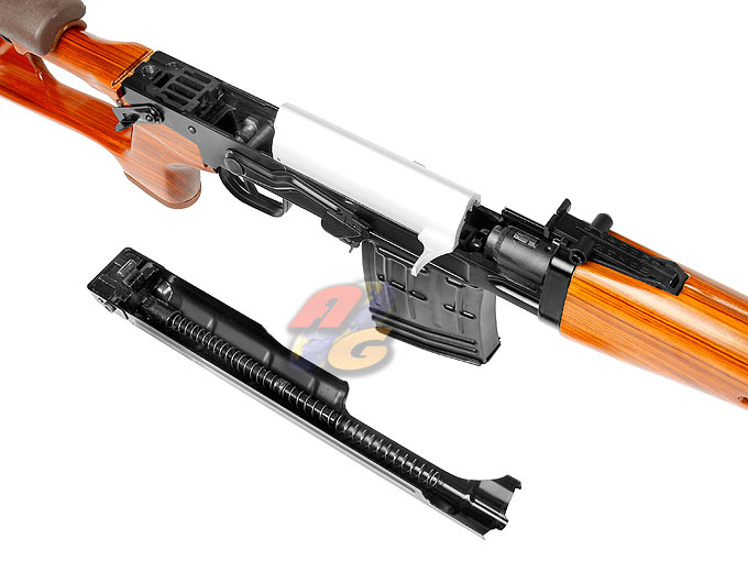 --Out of Stock--WE ACE VD ( SVD ) Sniper Rifle GBB (Real Wood , Aluminum) - Click Image to Close