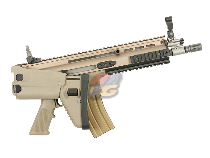 --Out of Stock--WE S-CAR L CQB AEG ( TAN ) - Click Image to Close