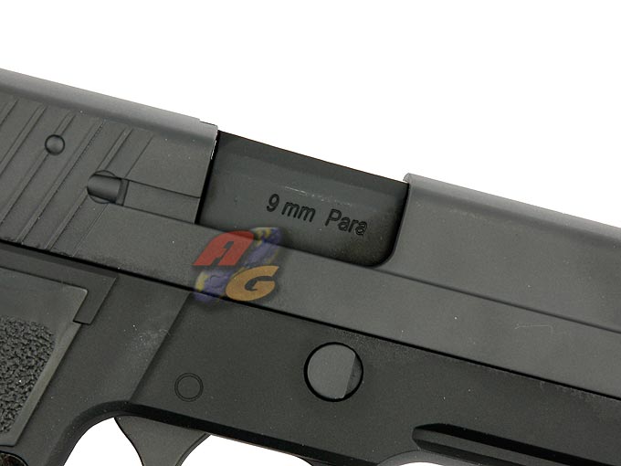 WE F 226 Railed GBB Pistol (No Marking, BK, Full Metal) - Click Image to Close