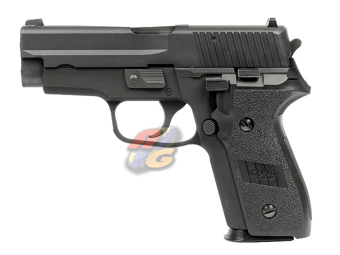 WE F 228 GBB Pistol (No Marking, BK, Full Metal) - Click Image to Close