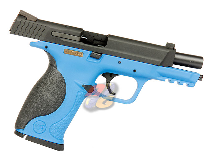 WE Toucan GBB Pistol (BK Slide, Blue Frame) - Click Image to Close
