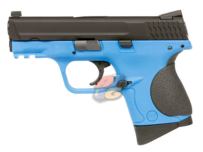 WE Toucan S GBB Pistol (BK Slide, Blue Frame) - Click Image to Close