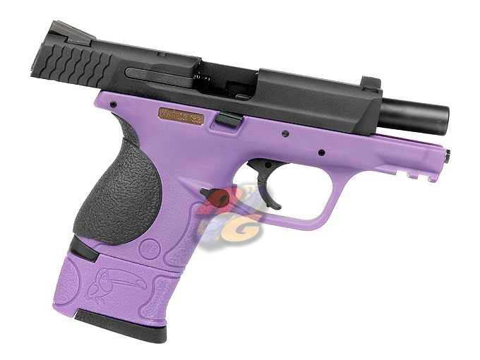 WE Toucan S GBB Pistol (BK Slide, Purple Frame) - Click Image to Close