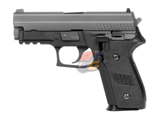 WE F 229 Railed GBB Pistol (No Marking, BK, Full Metal) - Click Image to Close