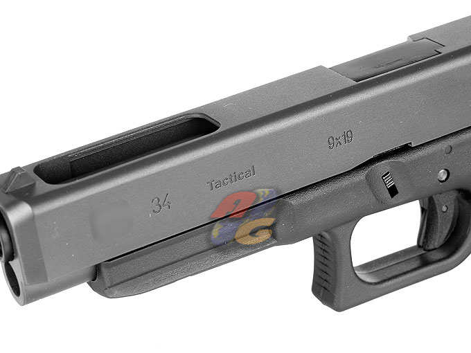 WE G34 GBB Pistol (BK, Metal Slide) - Click Image to Close