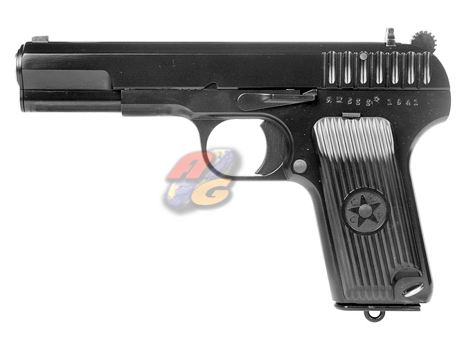 WE TT33 GBB Pistol (Full Metal, With Marking, BK) - Click Image to Close