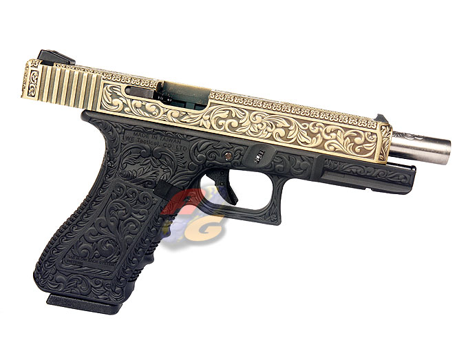 --Out of Stock--WE H34 GBB ( Golden Slide/ Ivory Frame ) - Click Image to Close