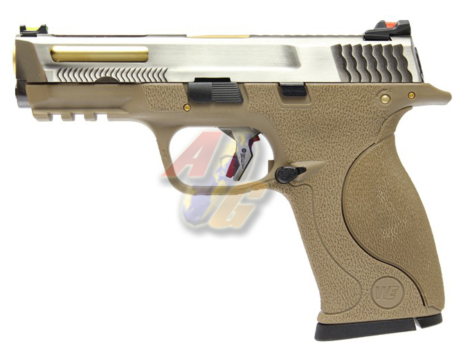 WE Toucan T7 B with Hold GBB ( SV Slide / GD Barrel / TAN Frame ) - Click Image to Close