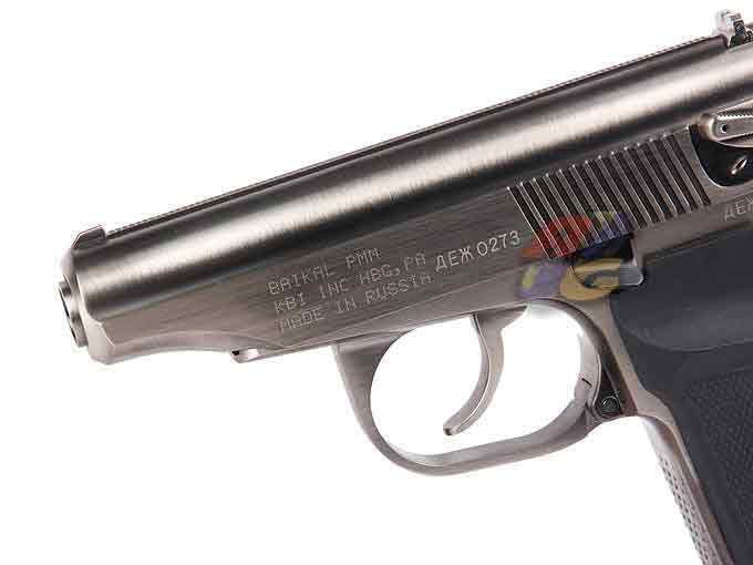 WE Makarov Gas Pistol with Marking and Silencer ( SV ) - Click Image to Close