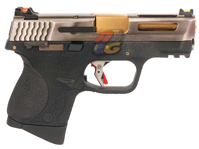 WE Toucan S AUTO T5 B with Hold GBB ( SV Slide, GD Barrel, BK Frame ) - Click Image to Close