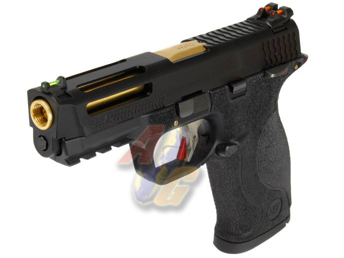 WE Toucan AUTO T1 B with Hold GBB ( BK Slide / GD Barrel / BK Frame ) - Click Image to Close