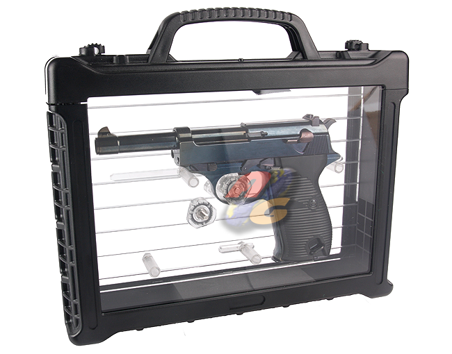 --Out of Stock--WE P38 L GBB with LED CASE ( Metal Black ) - Click Image to Close