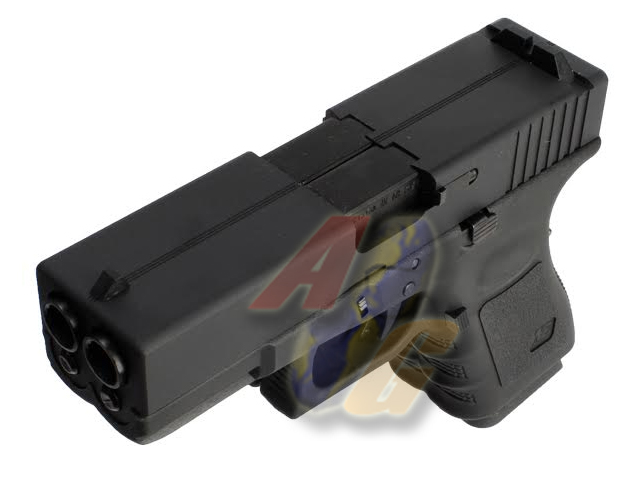 WE Double Barrel G19 GBB ( BK ) - Click Image to Close