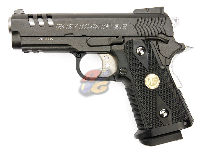 --Out of Stock--WE Hi Capa 3.8 (Full Metal, Type D, With Marking) - Click Image to Close