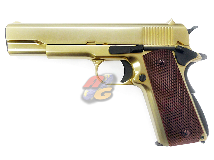 WE 24K M1911 Gold Plated (Full Metal) - Click Image to Close