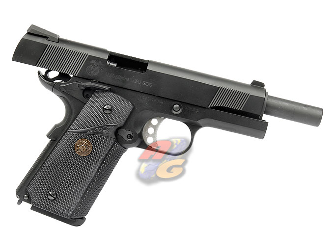 WE MEU Gas Pistol (Full Metal, With Marking) - Click Image to Close