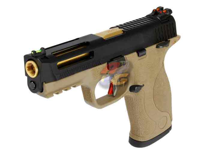 WE Toucan T3 B with Hold GBB ( BK Slide / GD Barrel / TAN Frame ) - Click Image to Close