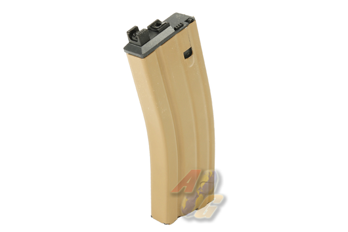 WE M4A1 30 Rounds CO2 Magazine (Gas BlowBack - Tan) - Click Image to Close