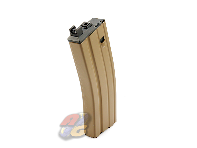 WE M4A1 30 Rounds CO2 Magazine (Open Bolt, Gas Blowback, Tan) - Click Image to Close