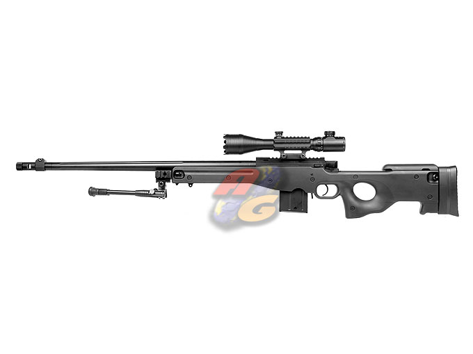 Well 4402 Sniper Rifle Full Set (BK) - Click Image to Close