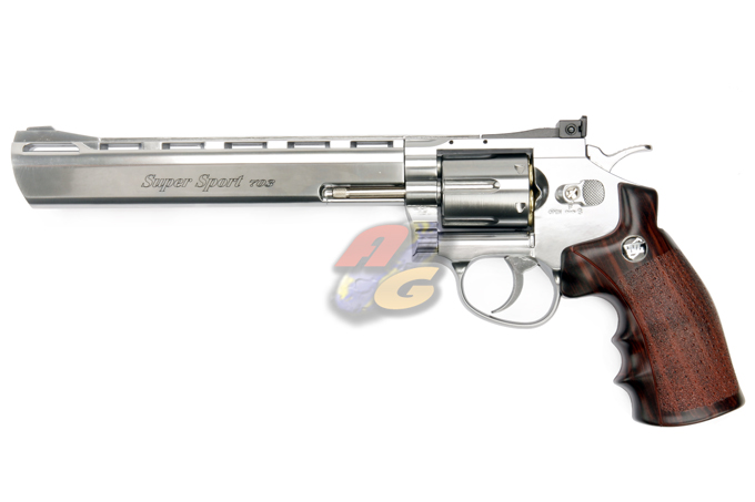 --Out of Stock--WG Revolver Sport Series 8 Inch ( Full Metal - CO2, SV ) - Click Image to Close