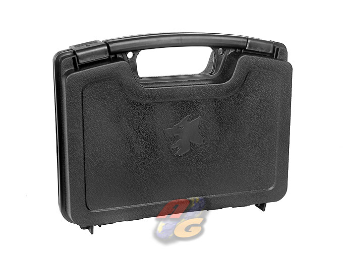 --Out of Stock--Wolf Head Hard Pistol Case ( BK ) - Click Image to Close