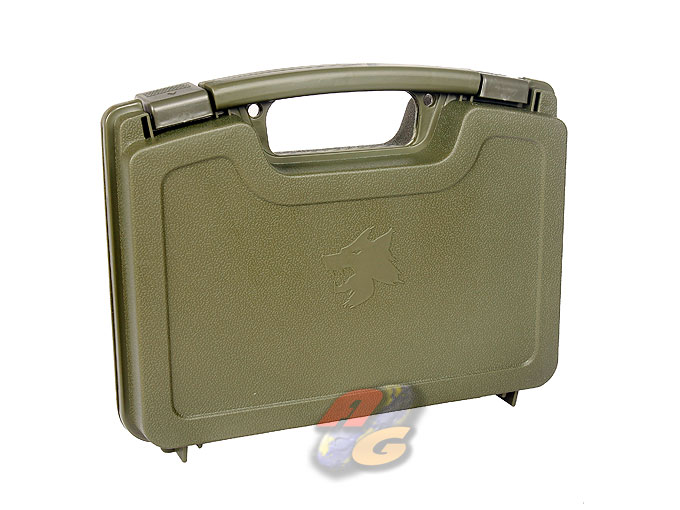 --Out of Stock--Wolf Head Hard Pistol Case ( OD ) - Click Image to Close