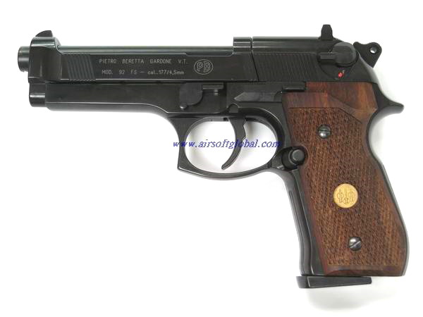 --Out of Stock--Umarex Walther Beretta M92FS - Wood Grip - Click Image to Close