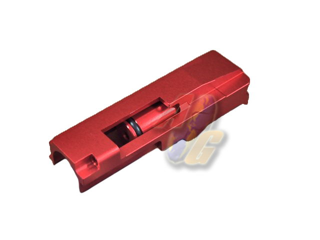 --Out of Stock--X22 Builders KJ KC02 CNC Aluminium 7075-T6 Bolt Carrier with Piston V2 ( Red ) - Click Image to Close