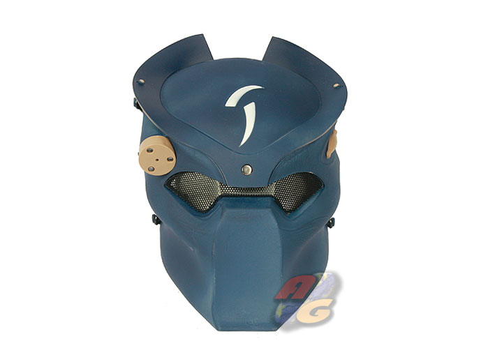 --Out of Stock--Zujizhe Scar Predator Mask with LED and Red Laser ( Blue ) - Click Image to Close