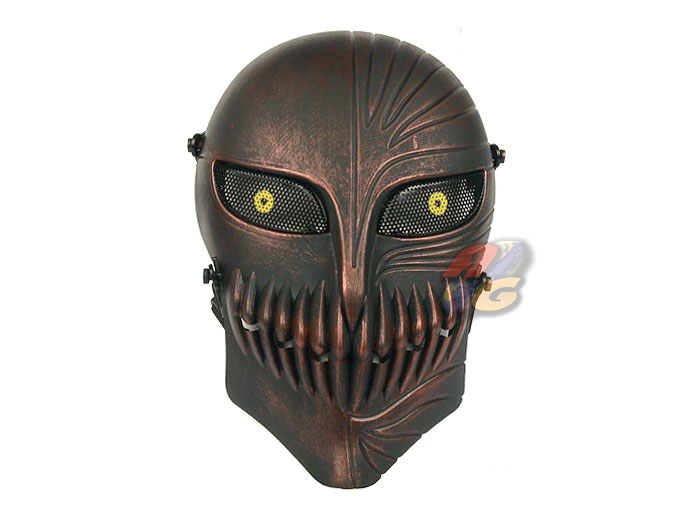 --Out of Stock--Zujizhe Bleach Wire Mesh Mask ( Dull Copper ) - Click Image to Close