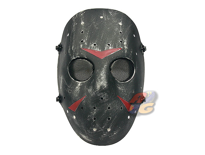 --Out of Stock--Zujizhe ( The Friday 13th ) Jason Wire Mesh Mask ( Dull Silver ) - Click Image to Close