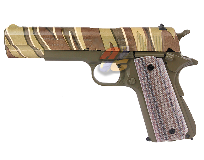 --Out of Stock--Bell M1911 Tiger Camo GBB ( No.1911M ) - Click Image to Close