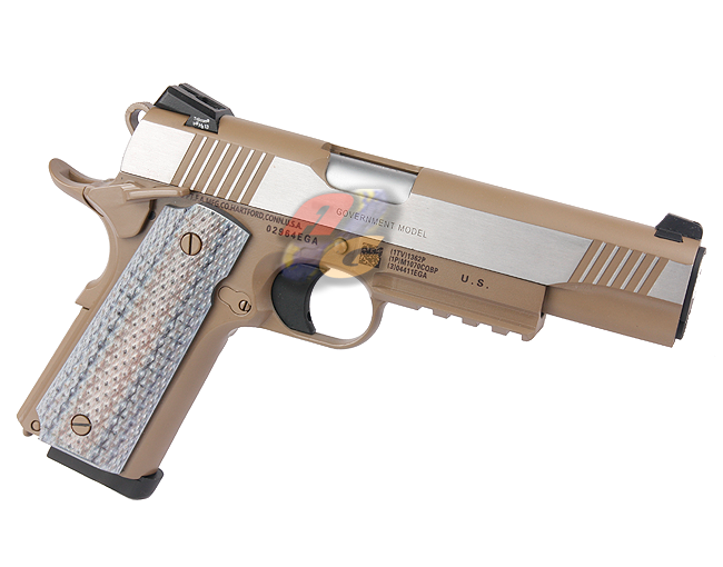 --Out of Stock--Bell M1911 USMC Desert Warrior GBB ( CQBP-739-L ) - Click Image to Close
