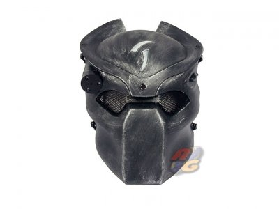 --Out of Stock--Zujizhe Scar Predator Mask with LED and Red Laser ( Dull Silver )