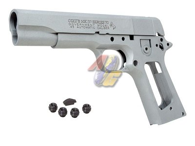 --Out of Stock--Guarder Aluminum Custom Slide Frame For Tokyo Marui 1911 Series 70 GBB ( Silver )