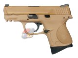 HK M&P9C Compact GBB Pistol (With Marking, Tan, Metal Slide)